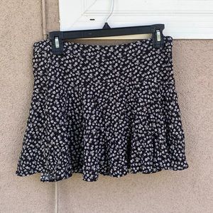 Flower Short Skirt